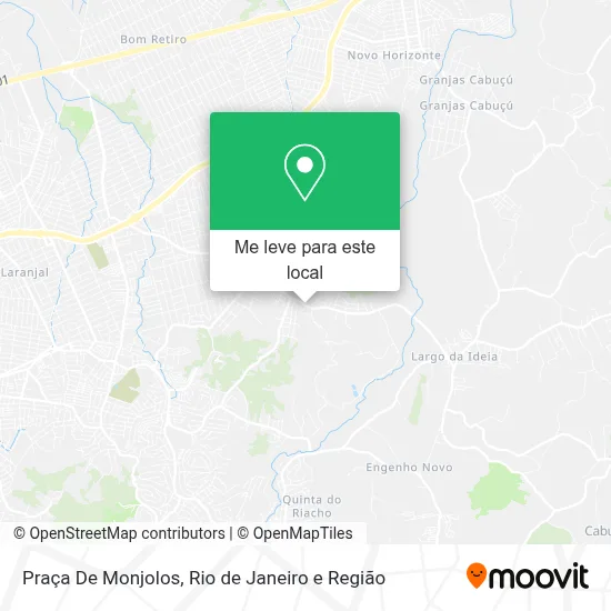 Praça De Monjolos mapa
