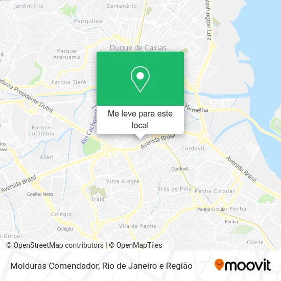 Molduras Comendador mapa