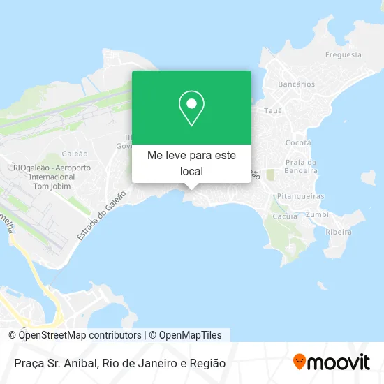 Praça Sr. Anibal mapa