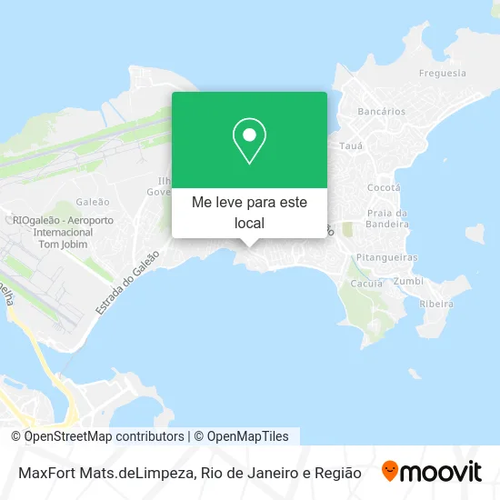 MaxFort Mats.deLimpeza mapa