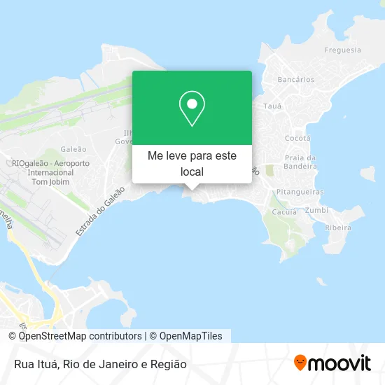 Rua Ituá mapa