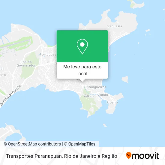 Transportes Paranapuan mapa