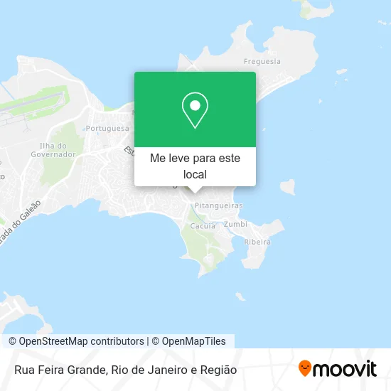 Rua Feira Grande mapa