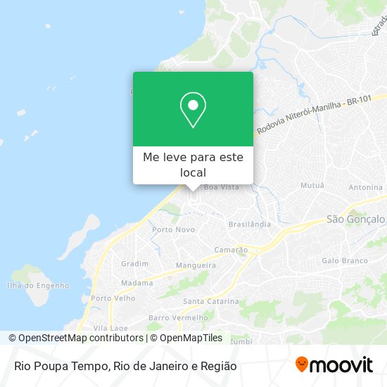 Rio Poupa Tempo mapa