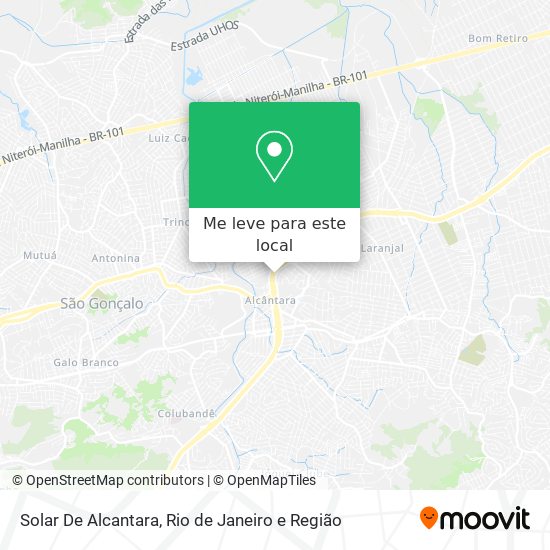 Solar De Alcantara mapa