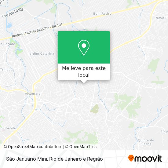 São Januario Mini mapa