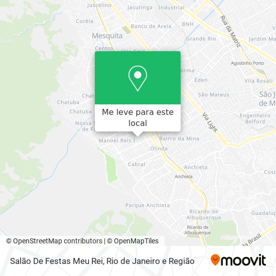 Salão De Festas Meu Rei mapa