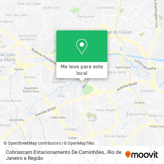 Cobrascam Estacionamento De Caminhões. mapa