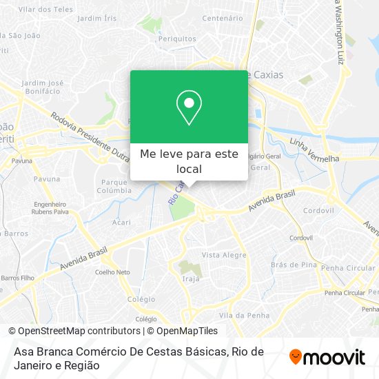 Asa Branca Comércio De Cestas Básicas mapa