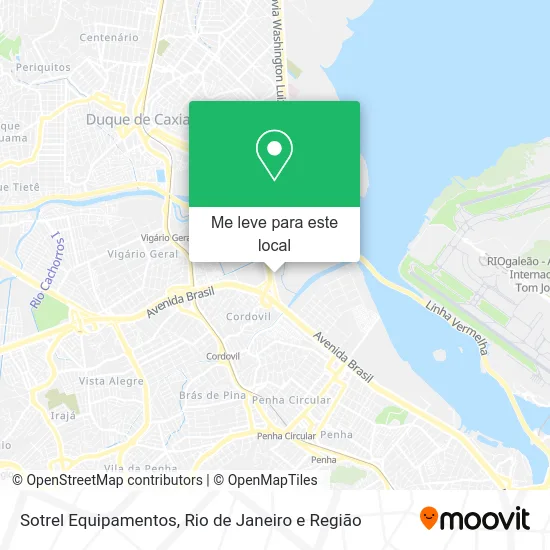 Sotrel Equipamentos mapa