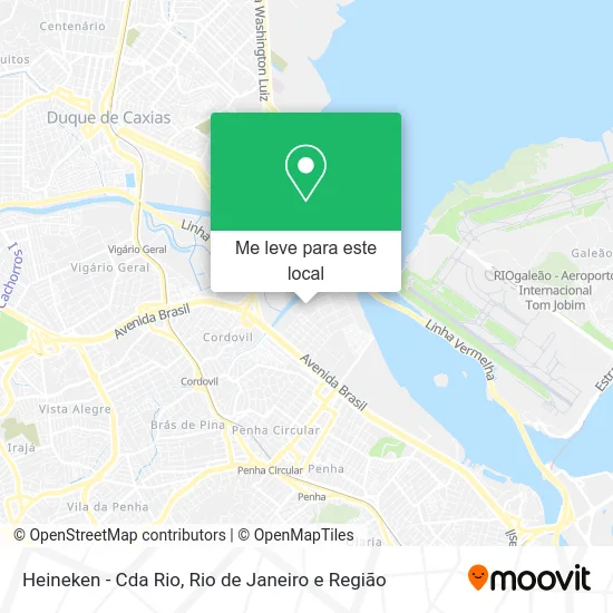 Heineken - Cda Rio mapa