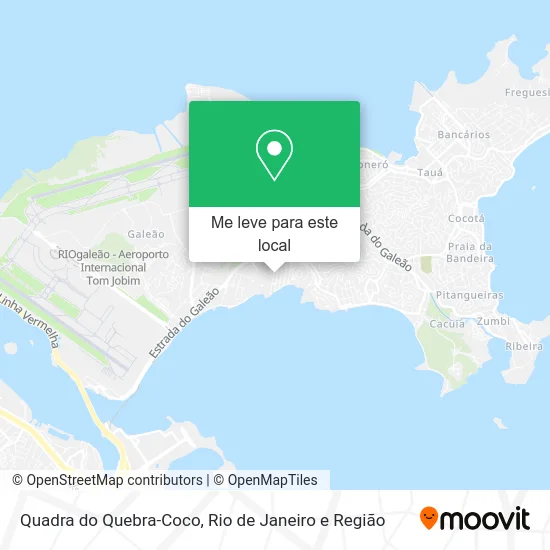 Quadra do Quebra-Coco mapa