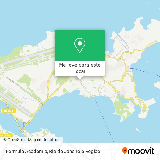 Fórmula Academia mapa