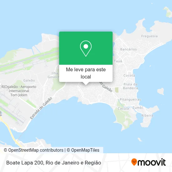Boate Lapa 200 mapa