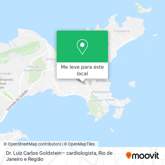 Dr. Luiz Carlos Goldstein— cardiologista mapa