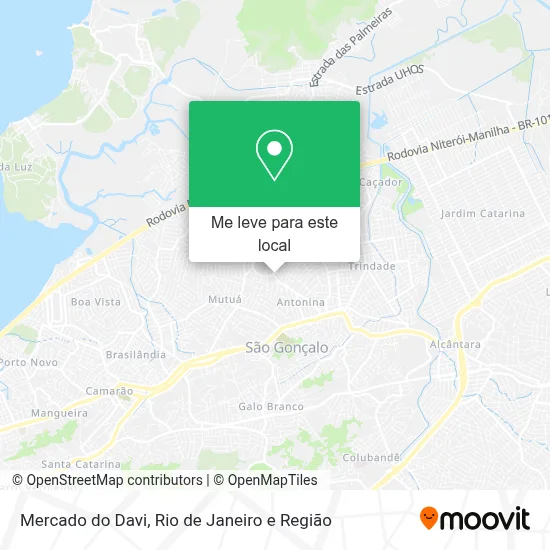 Mercado do Davi mapa