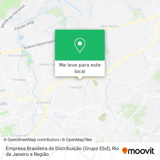 Empresa Brasileira de Distribuição (Grupo Ebd) mapa