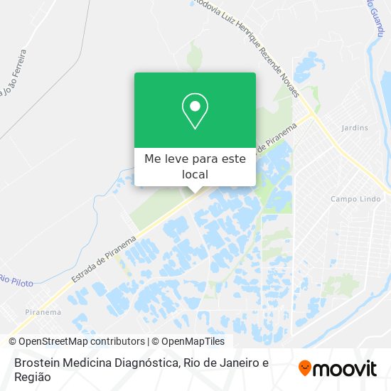 Brostein Medicina Diagnóstica mapa