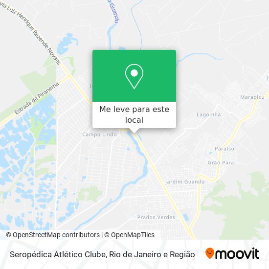 Seropédica Atlético Clube mapa
