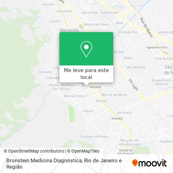 Bronstein Medicina Diagnóstica mapa