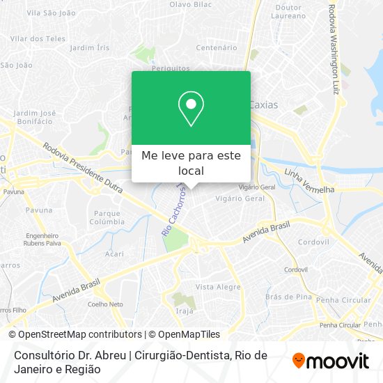 Consultório Dr. Abreu | Cirurgião-Dentista mapa