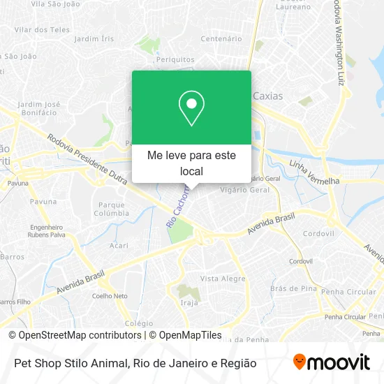 Pet Shop Stilo Animal mapa