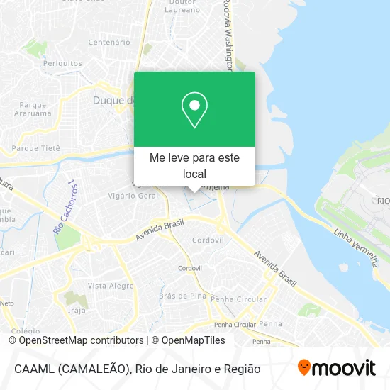 CAAML (CAMALEÃO) mapa