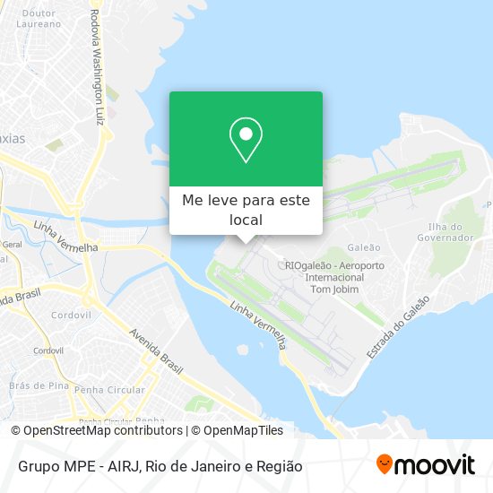 Grupo MPE - AIRJ mapa