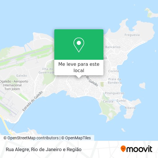 Rua Alegre mapa