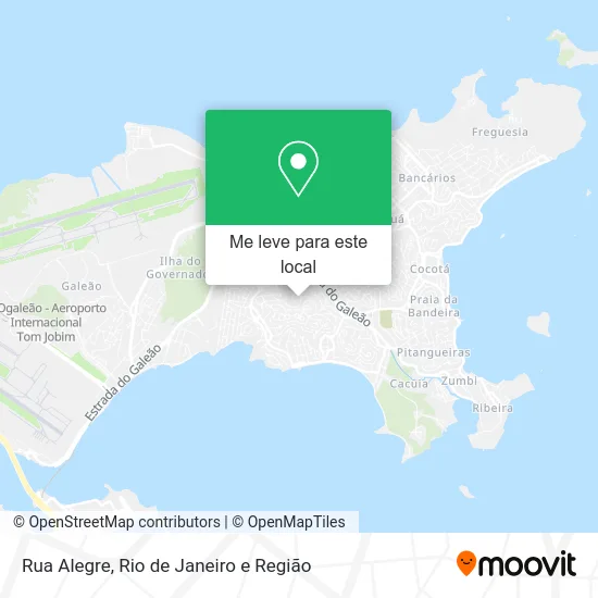 Rua Alegre mapa