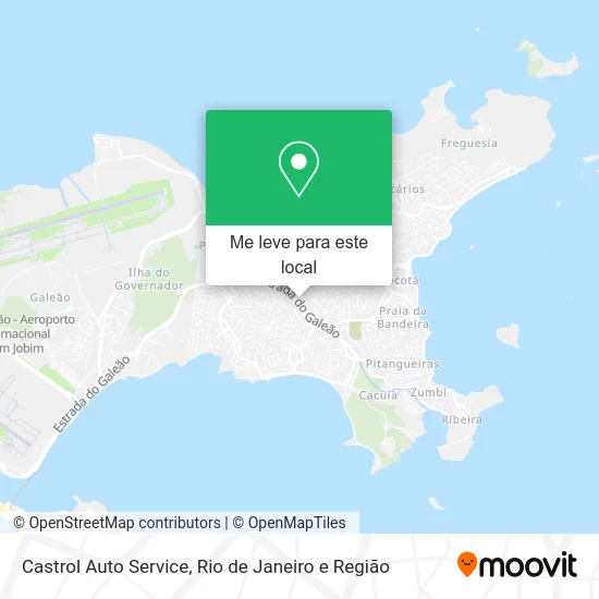 Castrol Auto Service mapa