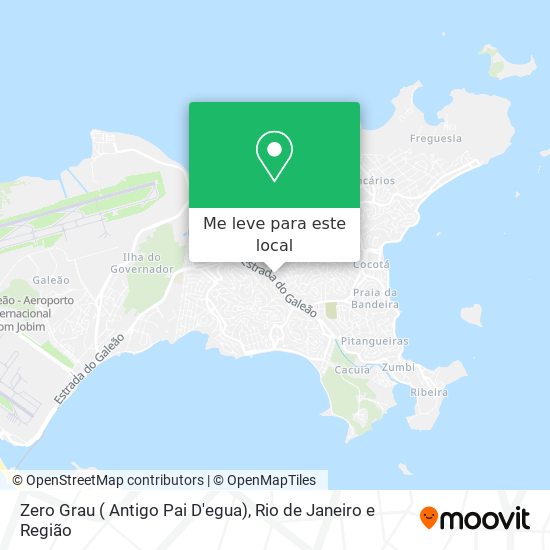 Zero Grau ( Antigo Pai D'egua) mapa