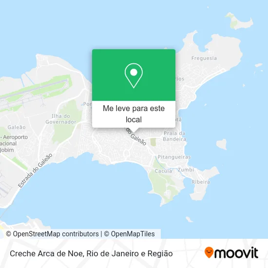 Creche Arca de Noe mapa