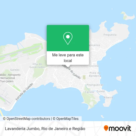 Lavanderia Jumbo mapa