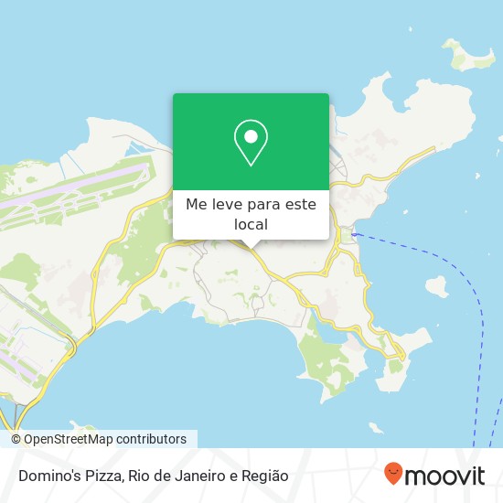 Domino's Pizza mapa