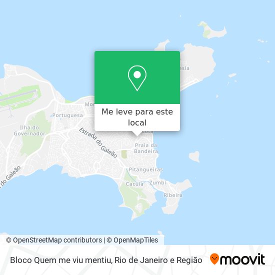 Bloco Quem me viu  mentiu mapa