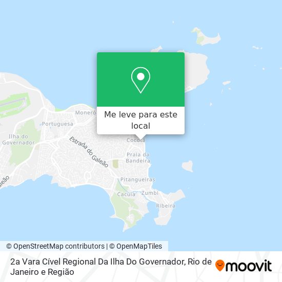 2a Vara Cível Regional Da Ilha Do Governador mapa