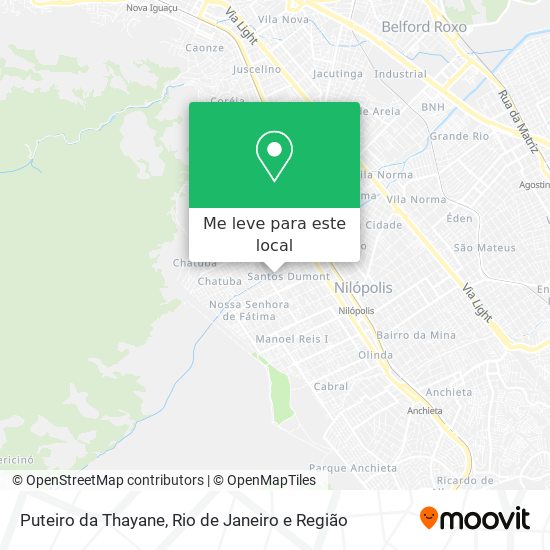 Puteiro da Thayane mapa