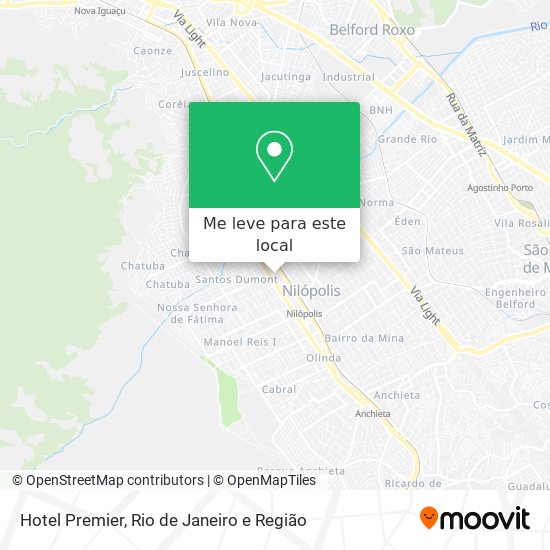 Hotel Premier mapa