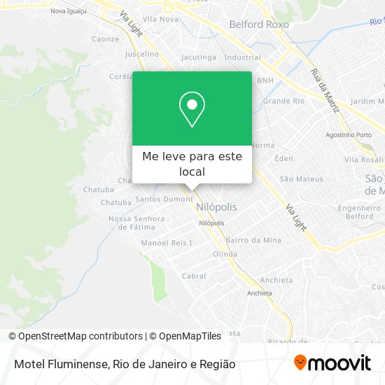 Motel Fluminense mapa
