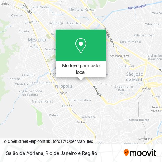 Salão da Adriana mapa
