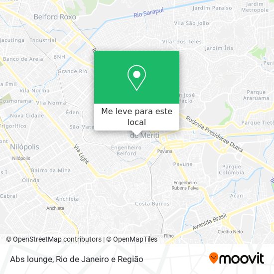 Abs lounge mapa