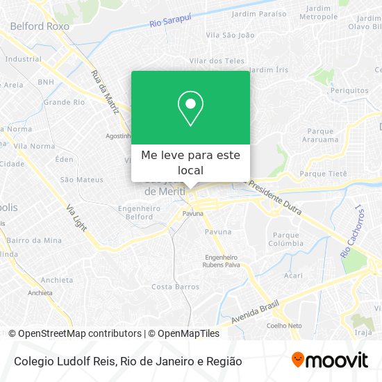 Colegio Ludolf Reis mapa