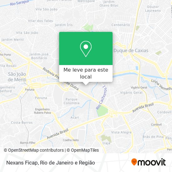 Nexans Ficap mapa