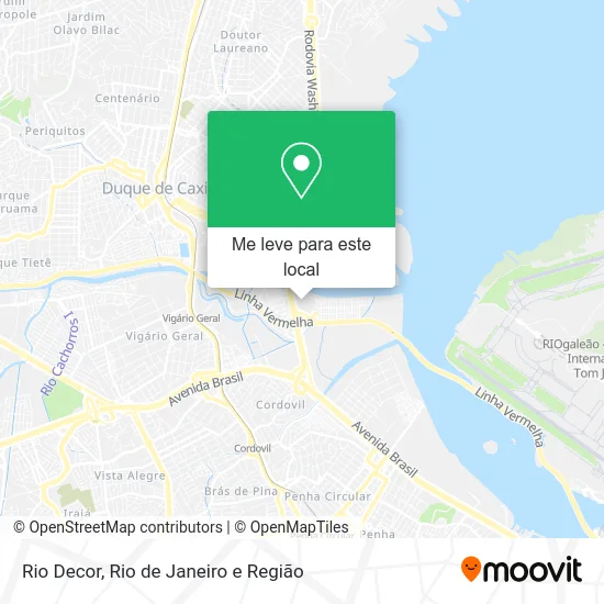 Rio Decor mapa