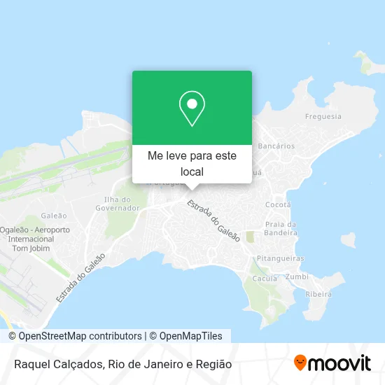 Raquel Calçados mapa