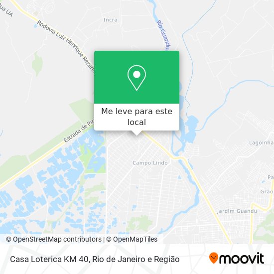 Casa Loterica KM 40 mapa