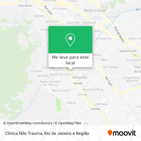 Clínica Nilo Trauma mapa