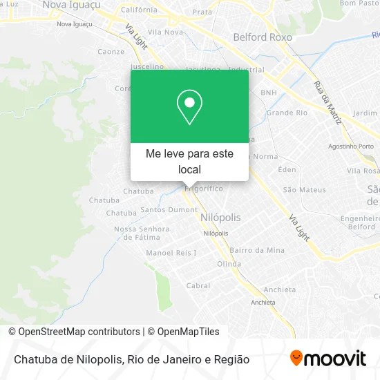 Chatuba de Nilopolis mapa