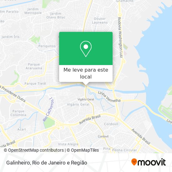 Galinheiro mapa